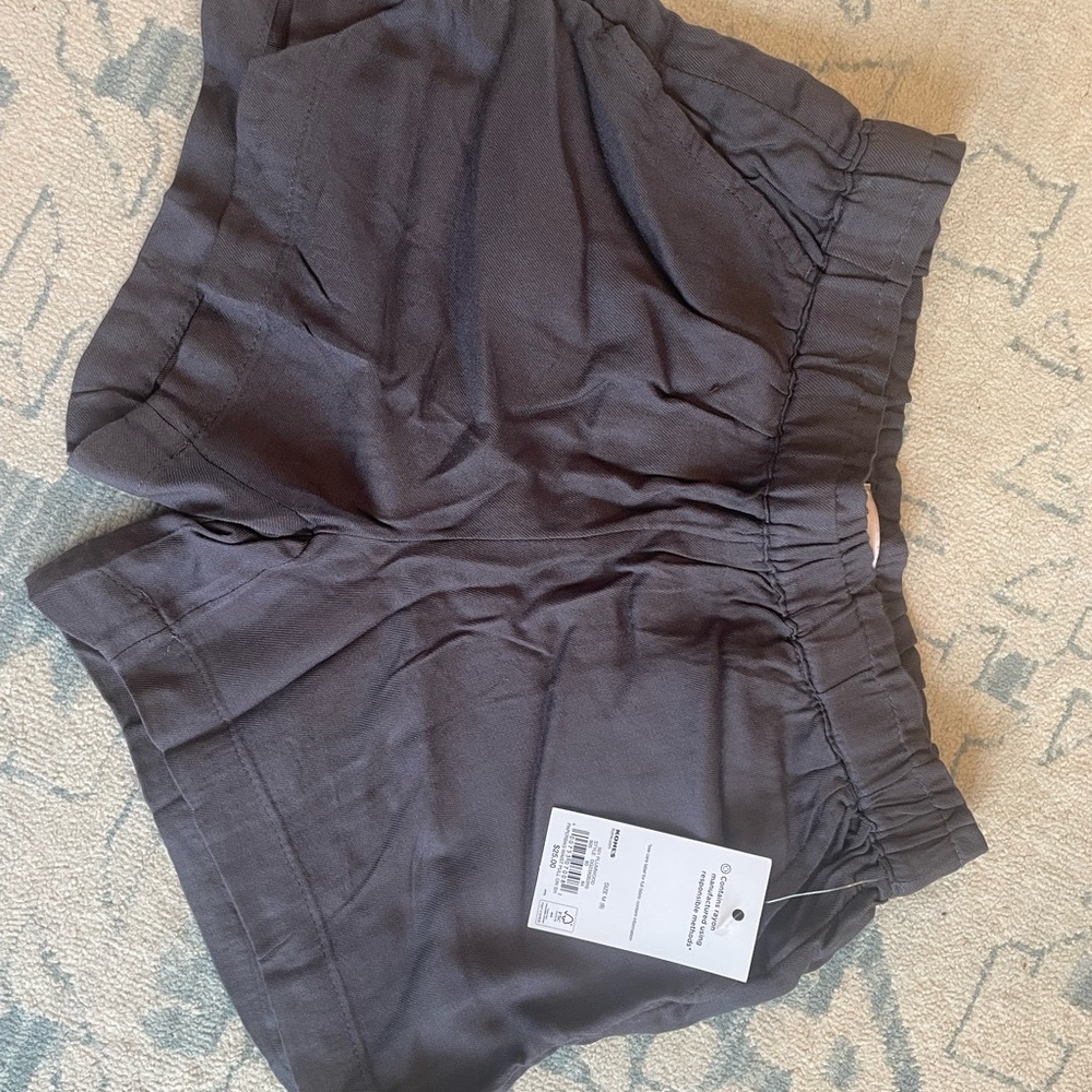 Girls SO® Paperbag Waist Pull-On Shorts size 8